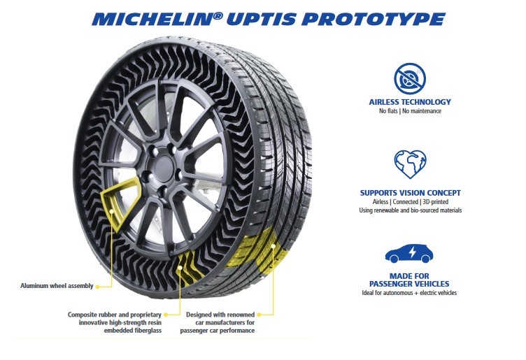 Зносостійкі покришки від General Motors і Michelin
